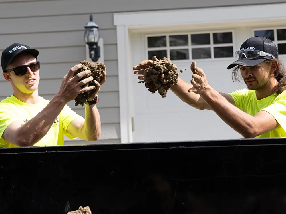 Certified arborist providing plant health evaluation